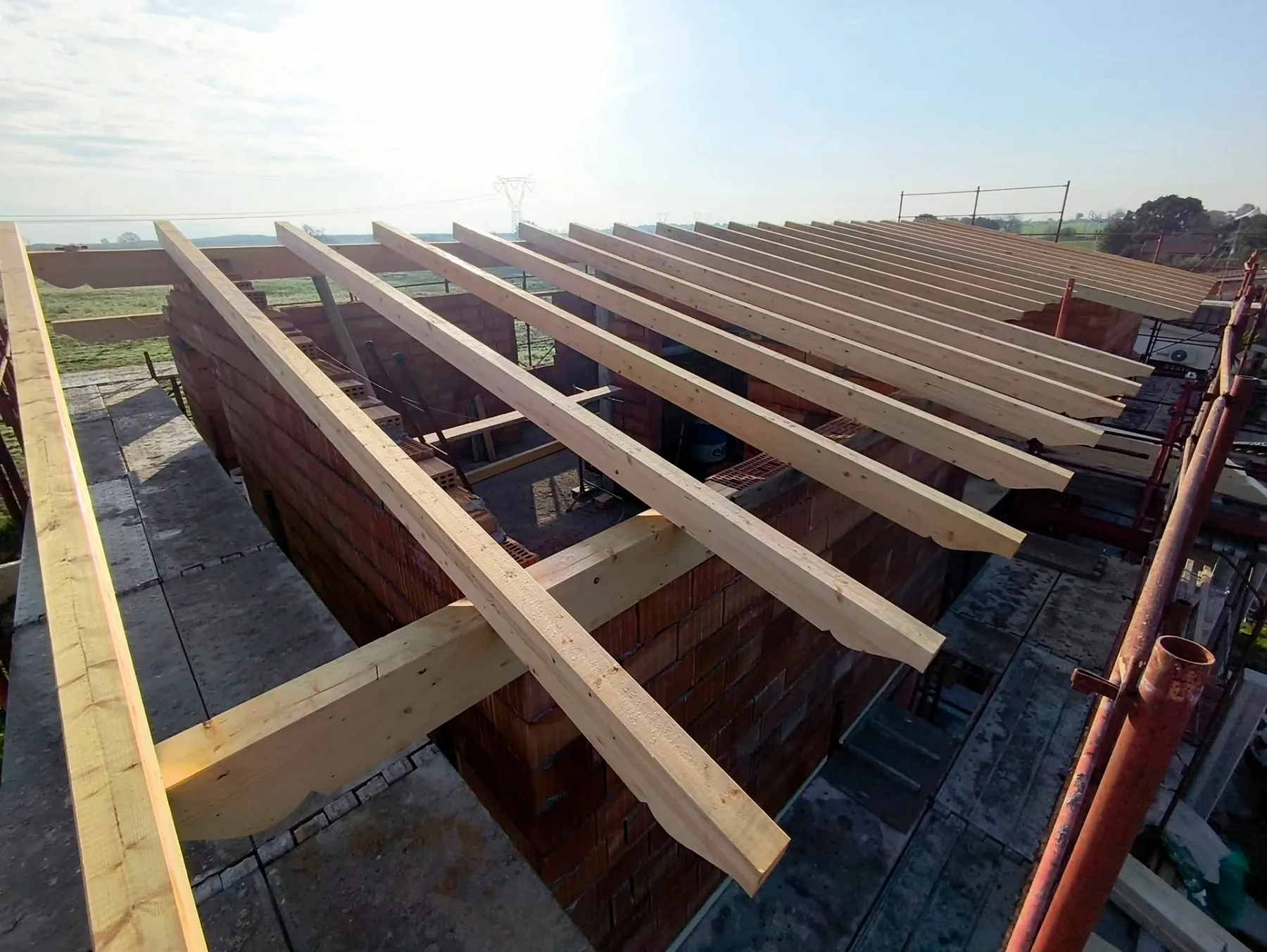 Tetto in legno